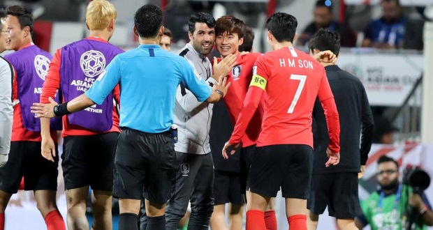 South Korea advances to the Quarter Finals in the 2019 Asian Cup