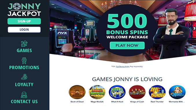 Jonny Jackpot Casino Review