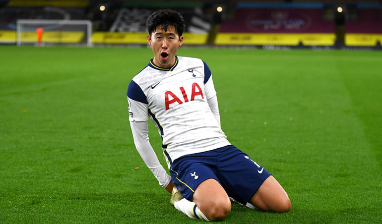 Son Heung-min Ties Career-High with 14th Goal in Season