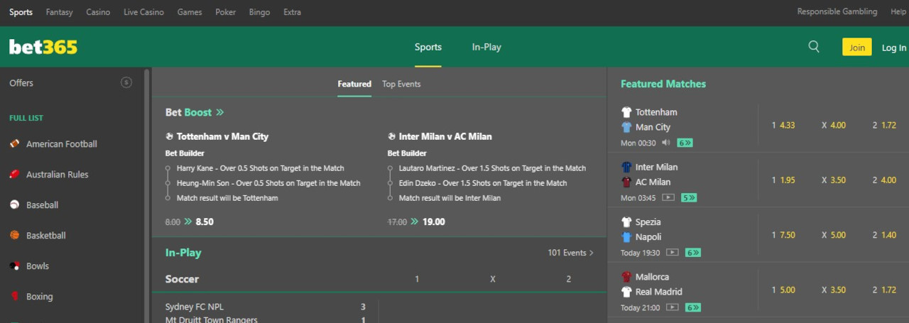 Bet365 Sportsbook Review